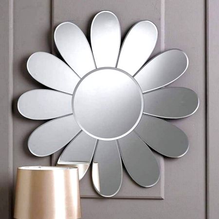 Handmade Petal Bloom Wall Mirror